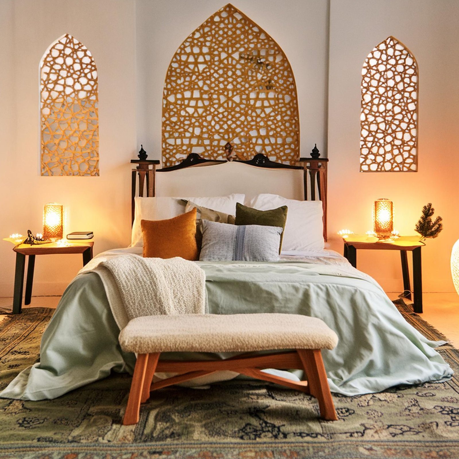 bedroom-with-islamic-arabic-concept